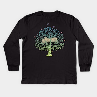 Genealogy Junkie Kids Long Sleeve T-Shirt